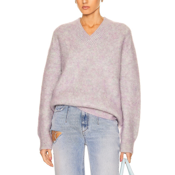 Acne Studios Purple Mohair Pullover Sweater Size S - Picture 1 of 5